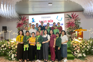 Ngày hội giao lưu Toán, Tiếng việt cho học viên xóa mù chữ cấp cụm, năm 2024